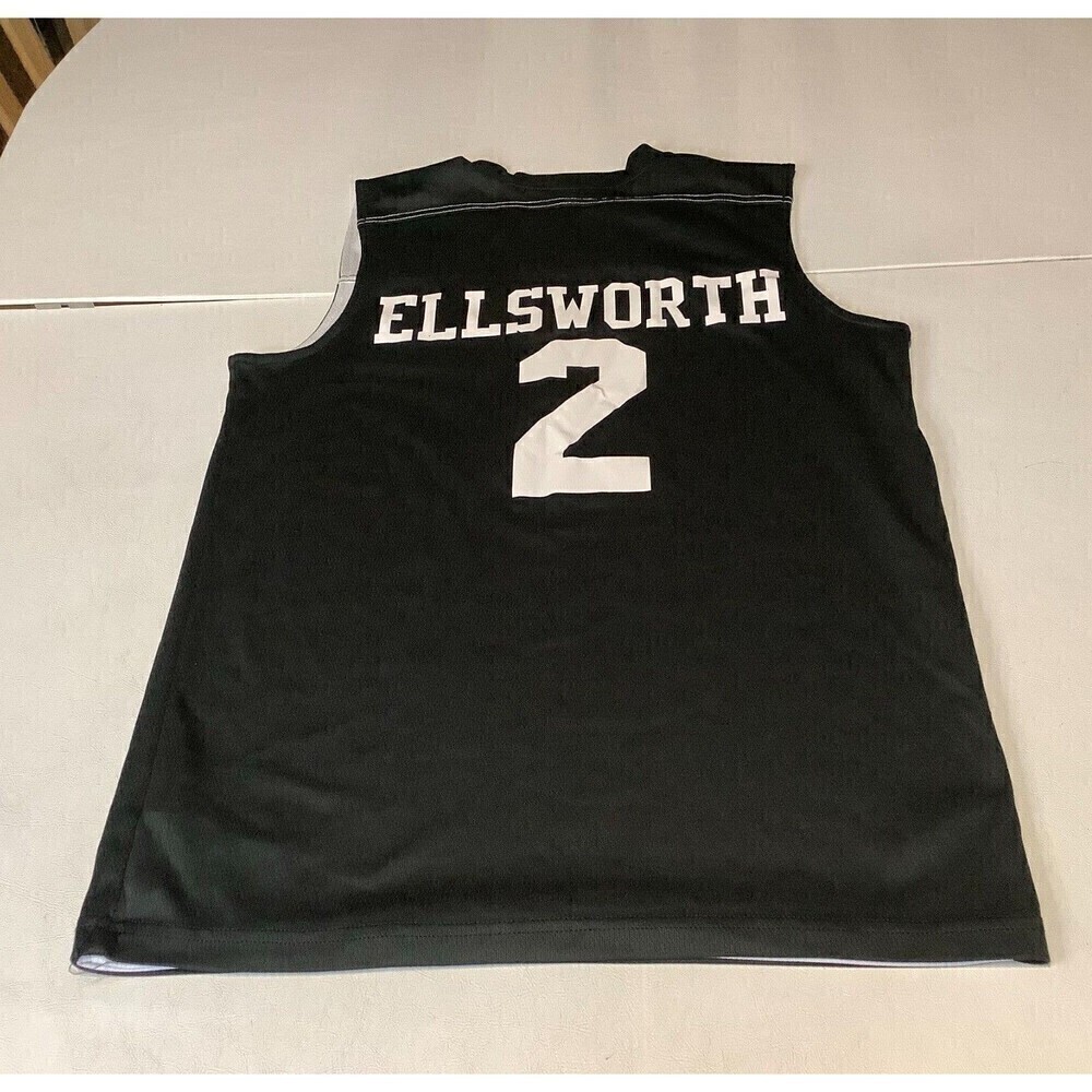 NBA Bucks #2 Ellsworth Jersey Size Large Alleson Athletic Reversible Black/White - Picture 5 of 11